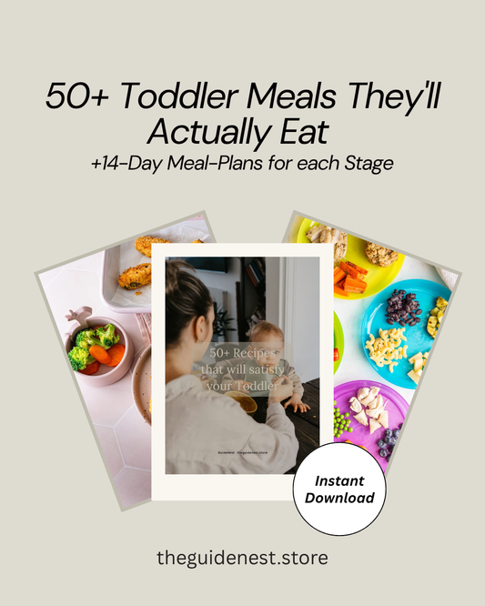 50+ Toddler Meals They'll Actually Eat + 14-Day Meal-Plans for each Stage