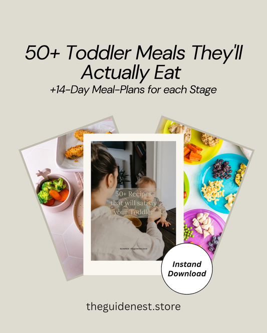 50+ Toddler Meals They'll Actually Eat + 14-Day Meal-Plans for each Stage